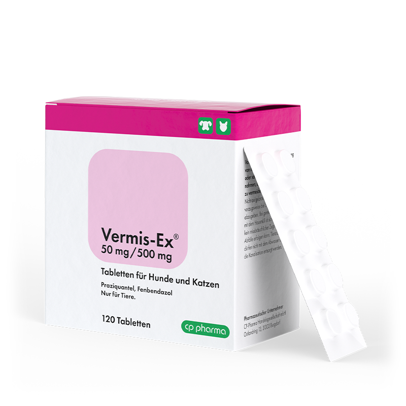 Vermis-Ex 50 mg + 500 mg, 120 Tabl.