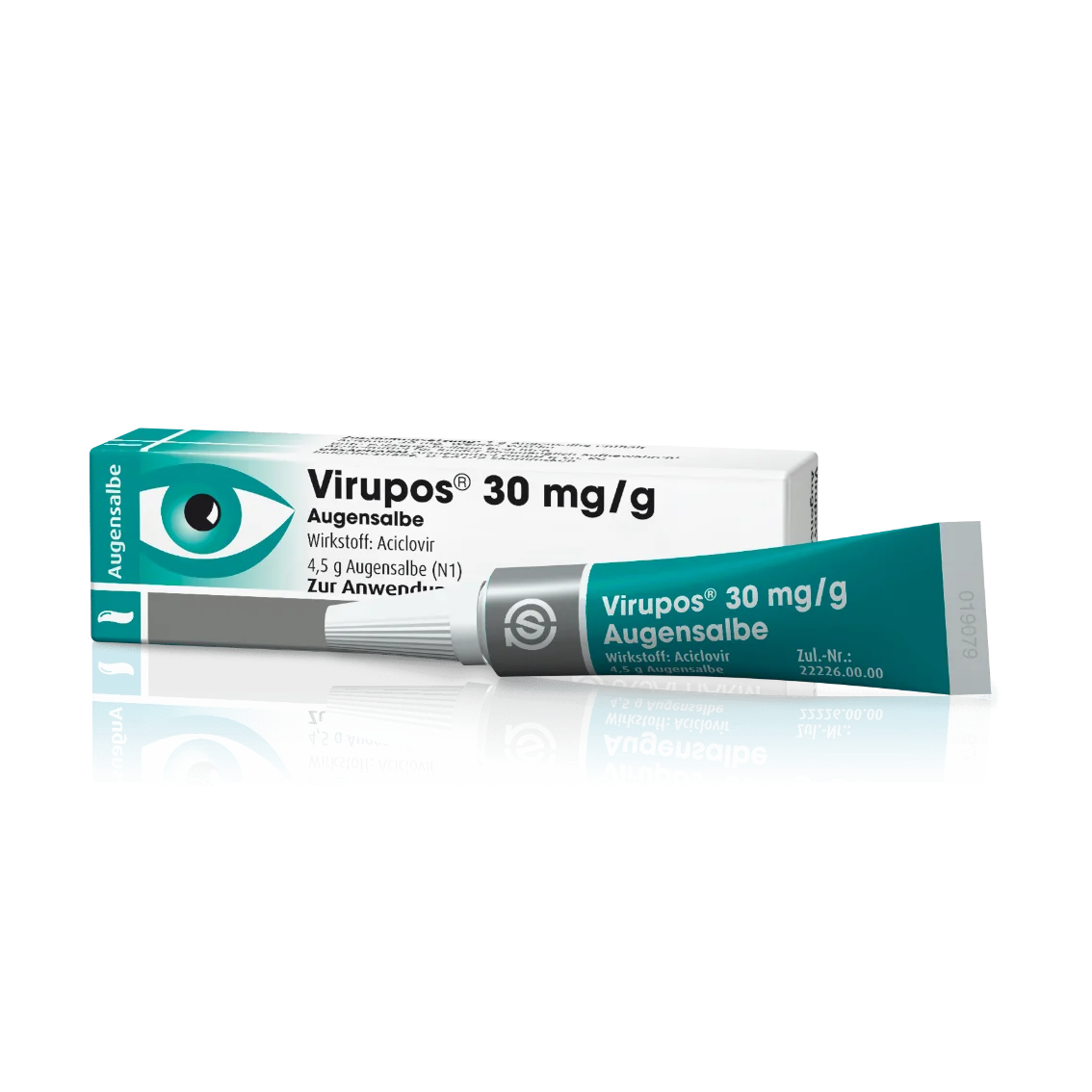 VIRUPOS Augensalbe, 4,5 g