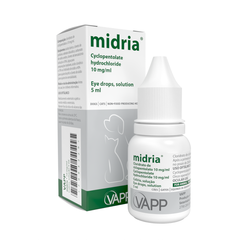 Midria 10 mg/ml Eye drops, 5 ml