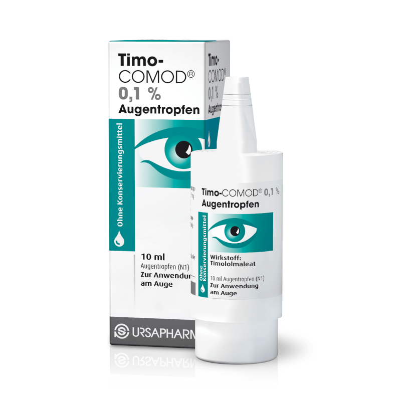 TIMO-COMOD 0,1 % Augentropfen, 10 ml